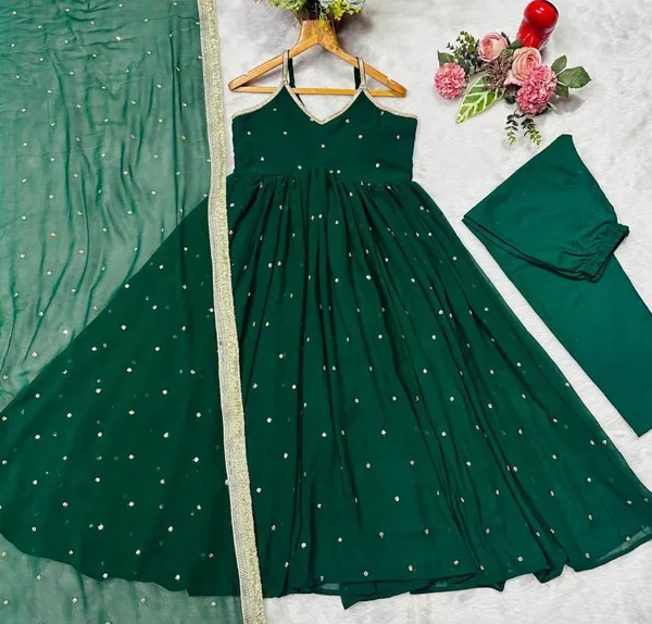 Womens_Faux_Blooming_Sequins_Anarkali_Gown_Pant_With_Dupatta