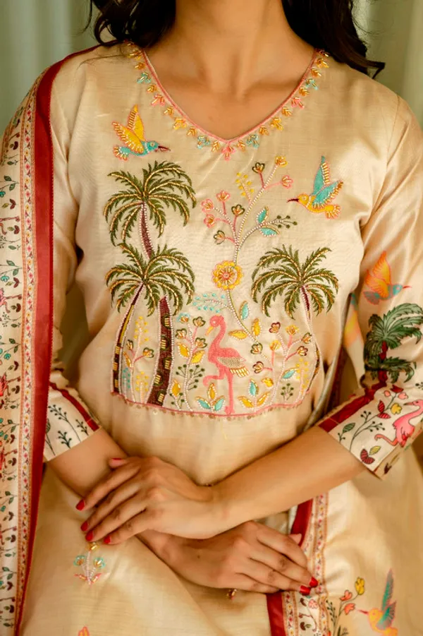 Women's_Viscose_Embroidery_Beads_Straight_Kurta_Pant_With_Dupatta