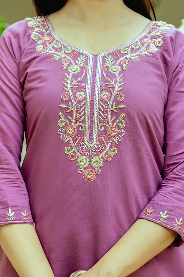 Women's_Chanderi_Silk_Embroidery_Beads_Straight_Kurta_Pant_With_Dupatta