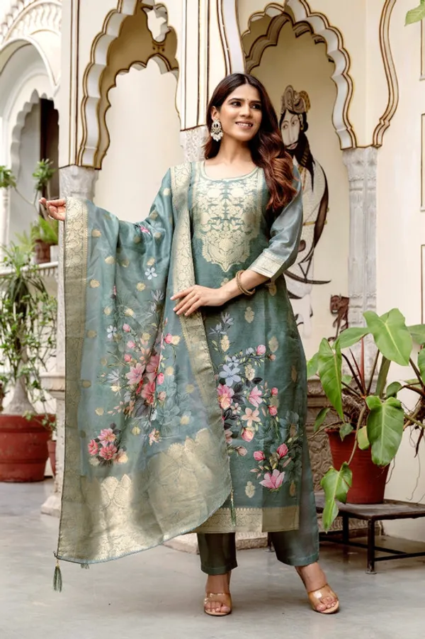 Womens_Chanderi_Cotton_Woven_Straight_Kurta_Pant_With_Dupatta