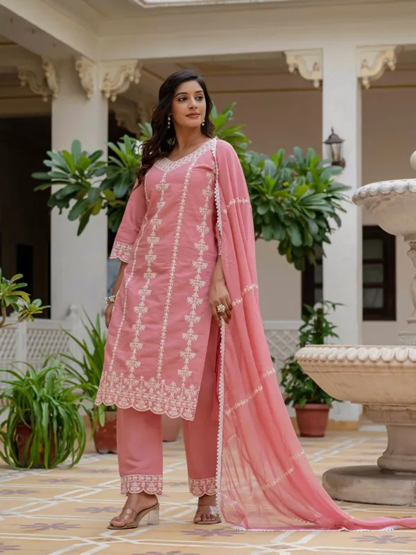 Women's_Roman_Silk_Embroidery_Straight_Kurta_Pant_With_Dupatta
