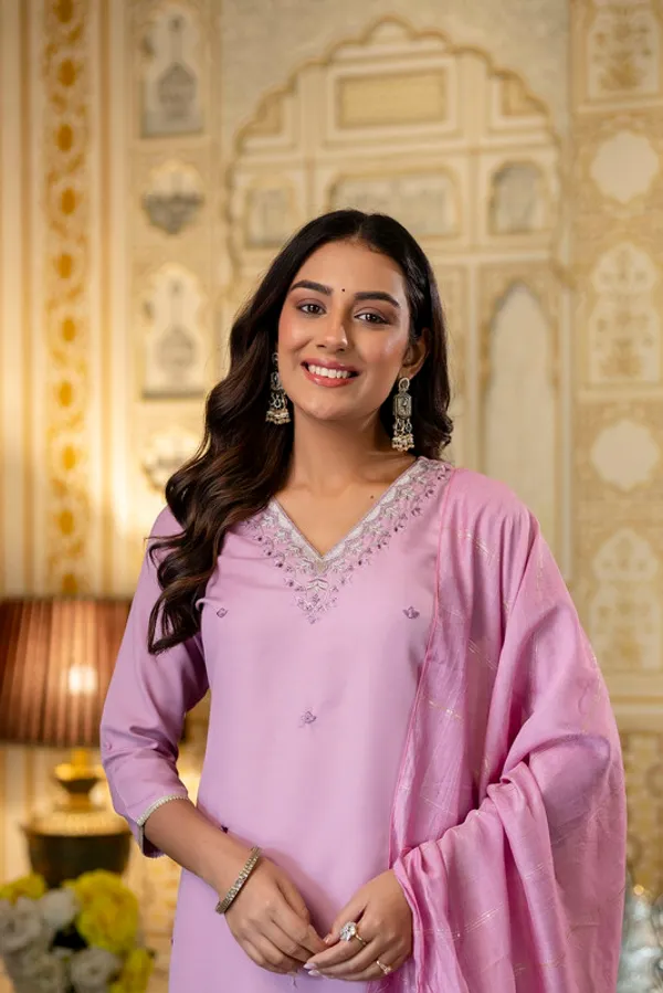 Women_Viscose_Rayon_Embroidery_Kurta_Pant_Set_With_Dupatta