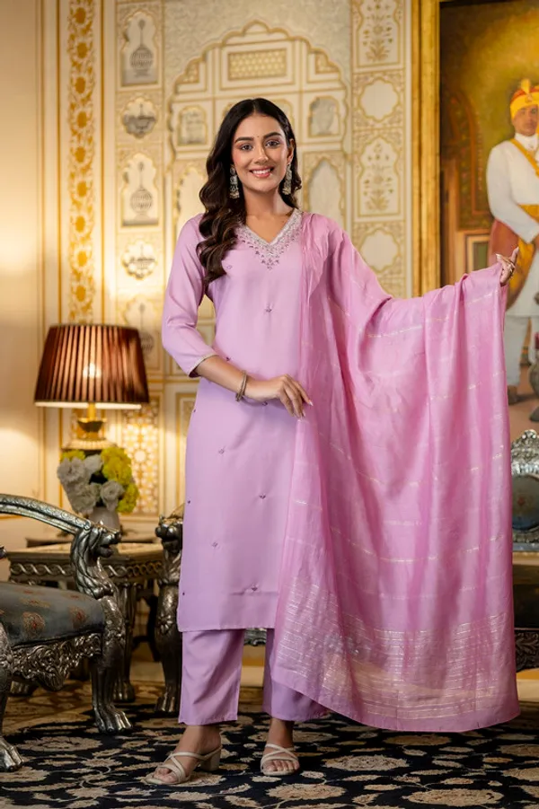 Women_Viscose_Rayon_Embroidery_Kurta_Pant_Set_With_Dupatta