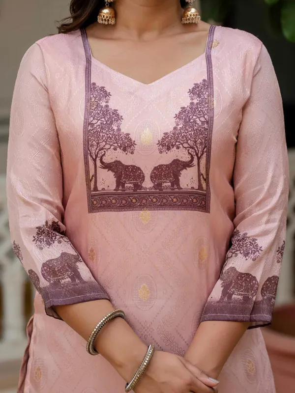 Women's_Jacquard_Silk_Printed_Straight_Kurta_Pant_With_Dupatta