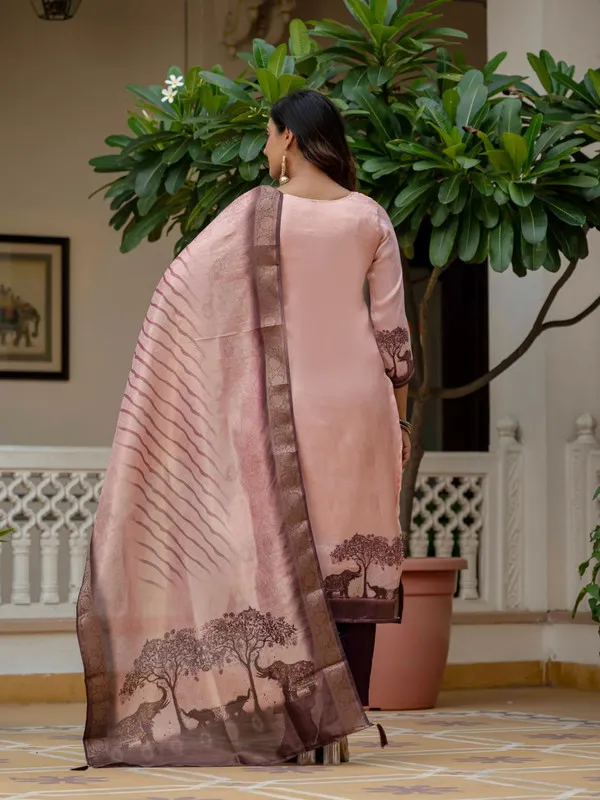 Womens_Jacquard_Silk_Printed_Straight_Kurta_Pant_With_Dupatta