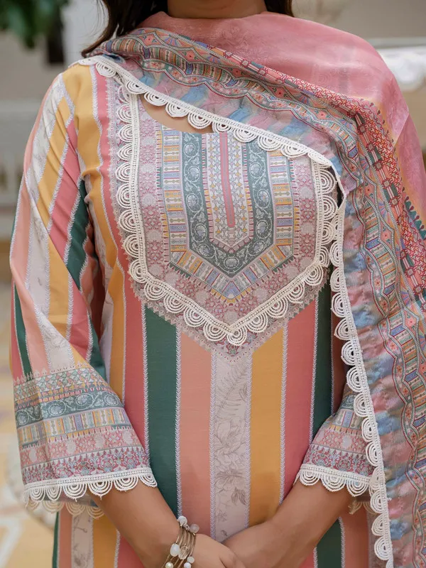 Women_Rayon_Slub_Embroidery_Kurta_Pant_Set_With_Dupatta