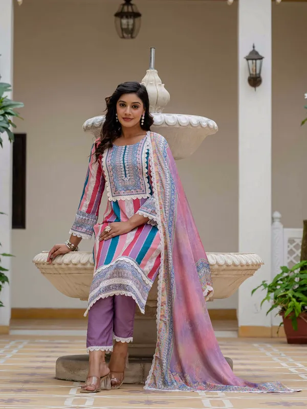 Women_Rayon_Slub_Embroidery_Kurta_Pant_Set_With_Dupatta