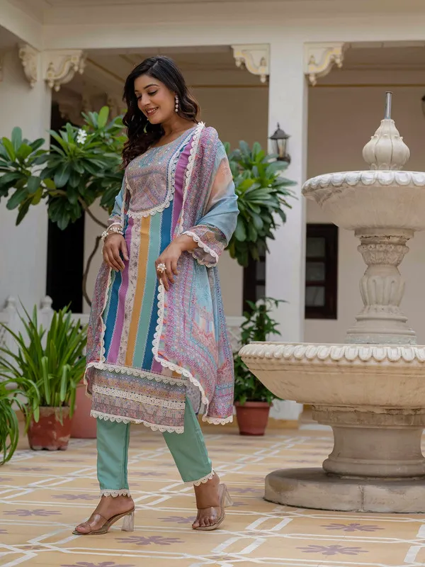 Women_Rayon_Slub_Embroidery_Kurta_Pant_Set_With_Dupatta