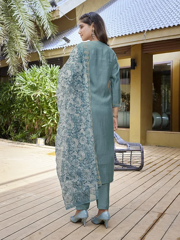 Womens_Viscose_Chanderi_Embroidery_Straight_Kurta_Pant_With_Dupatta