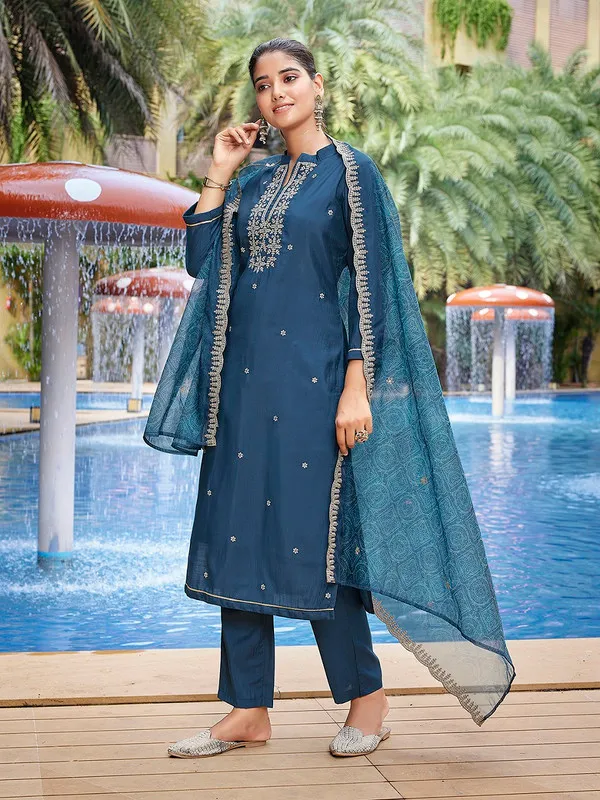 Womens_Viscose_Chanderi_Embroidery_Straight_Kurta_Pant_With_Dupatta