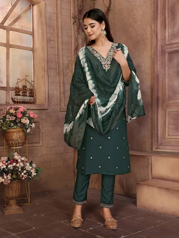 Women's_Viscose_Embroidery_Straight_Kurta_Pant_With_Dupatta