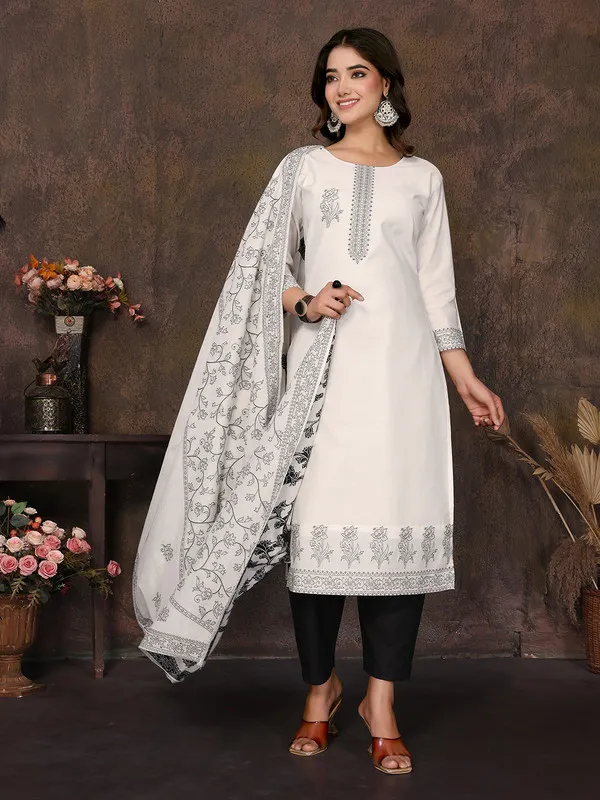 Womens_Cotton_Embroidery_Design_Straight_Kurta_Pant_With_Dupatta