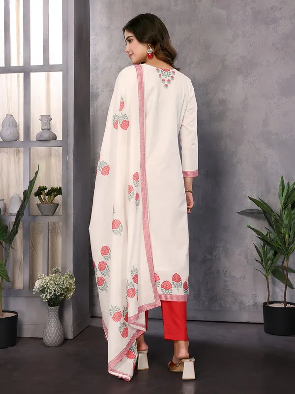 Women's_Cotton_Embroidery_design_Straight_Kurta_Pant_With_Dupatta