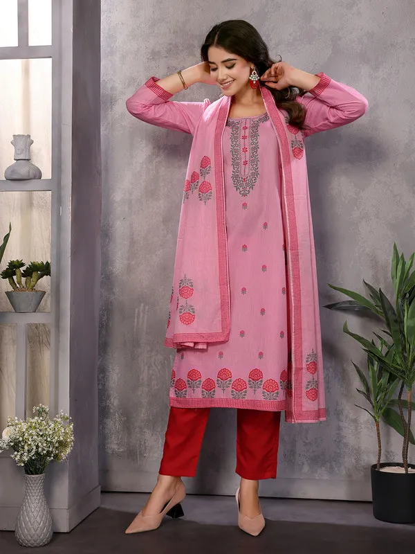 Women's_Cotton_Embroidery_design_Straight_Kurta_Pant_With_Dupatta