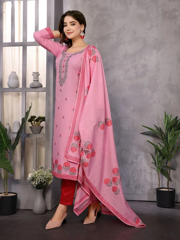 Womens_Cotton_Embroidery_Design_Straight_Kurta_Pant_With_Dupatta