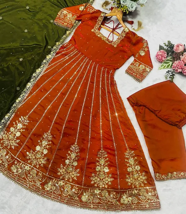 Women's_Satin_Embroidered_Anarkali_Gown_Pant_With_Dupatta