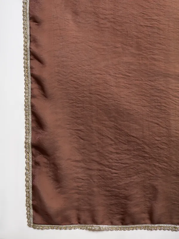 Green_Brown_Satin_Traditional_Saree_For_Women
