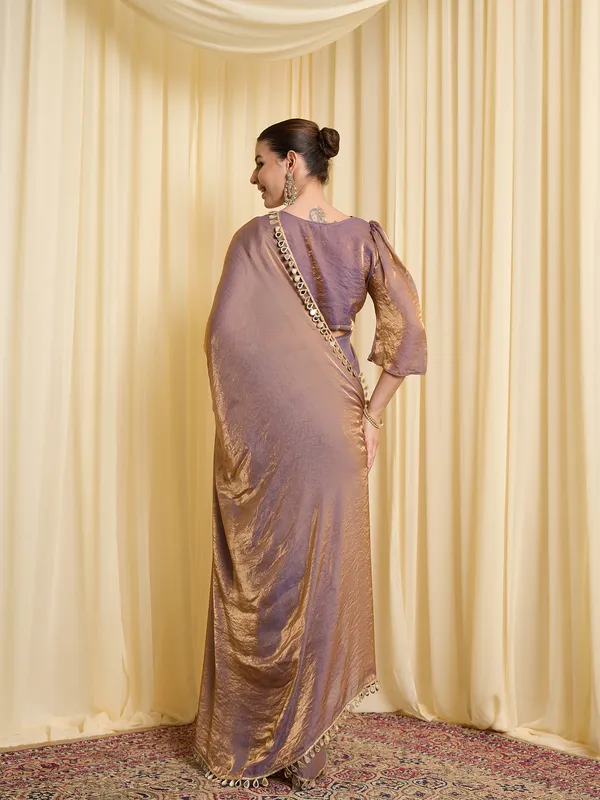 Purple_Satin_Shimmer_Saree_For_Women