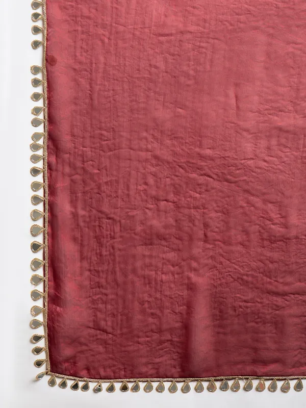 Maroon_Satin_Sheer_Embellished_Saree_For_Women