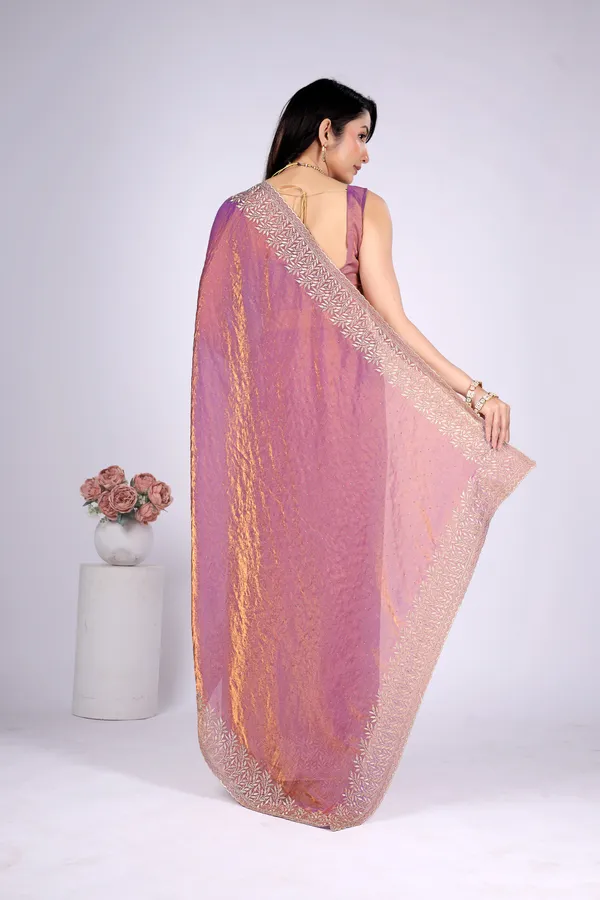 Purple_Satin_Woven_Traditional_Saree_For_Women