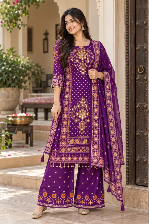 Purple_Printed_Ethnic_Kurta_Set_for_Women