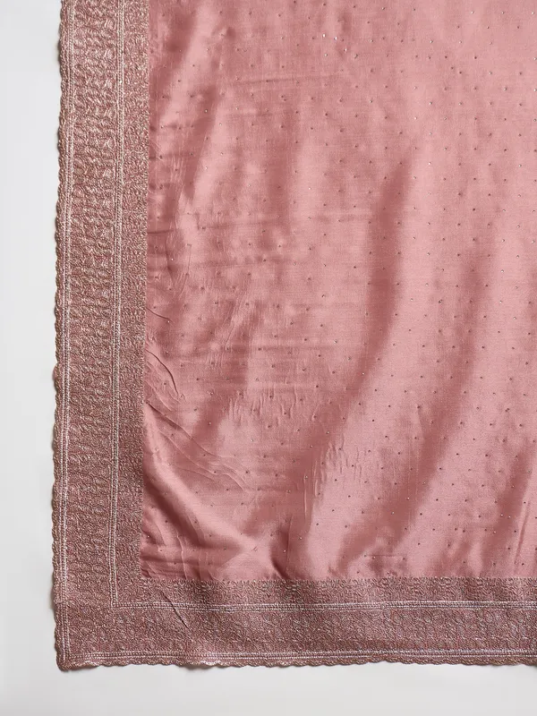 Pink_Satin_Traditional_Saree_For_Women