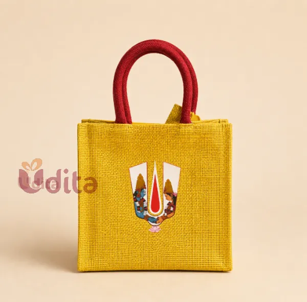 Multicolour_Jute_Traditional_Print_Return_Gift_Bag_8_Inch_-_Pack_of_2