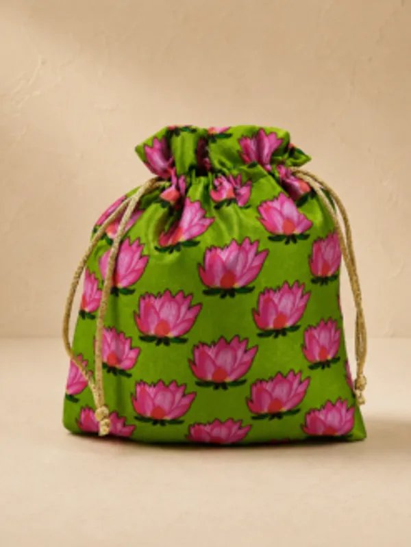 Multicolour_Fabric_Lotus_Print_Potli_Bag_-_Pack_of_3