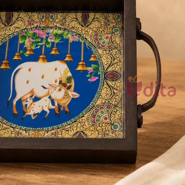 Pichwai_Wooden_Tray_Bangles_Haldi_Kumkum_Return_Gift_Hamper