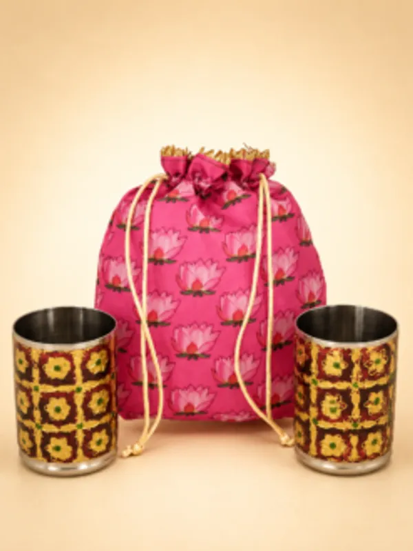 Meenakari_Stainless_Steel_Glass_Wedding_Return_Gift_Hamper