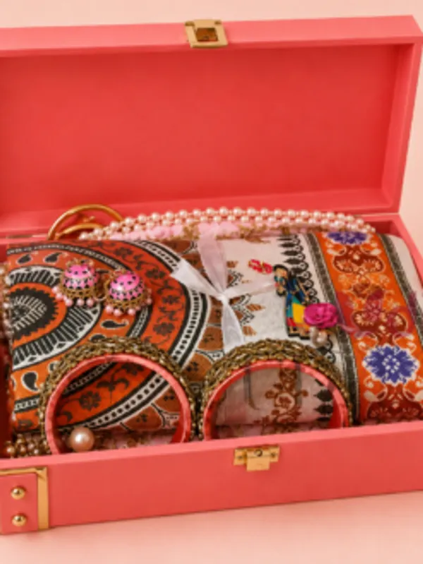 Half_Saree_Ceremony_Indo-Western_Trunk_Gift_Hamper