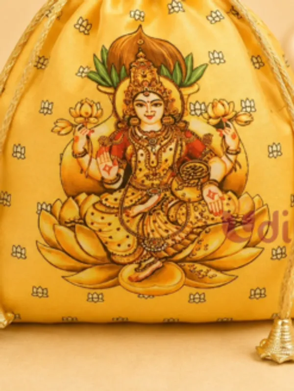 Multicolour_Silk_Lakshmi_Printed_Potli_Bag_-_Pack_of_3