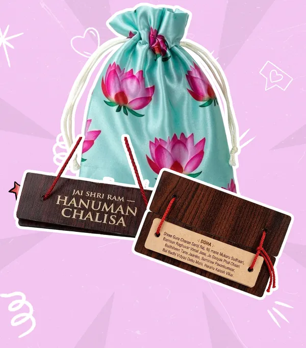 Hanuman_Chalisa_Lotus_Potli_Haldi_Kumkum_Gift_Hamper_-_Pack_of_2