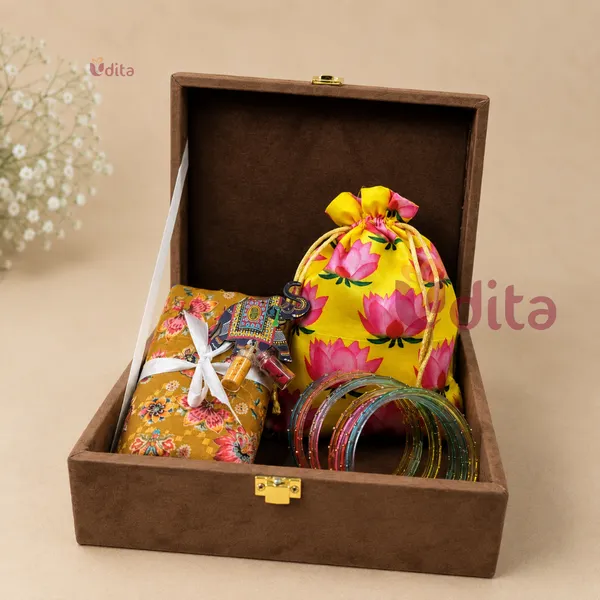 Varalakshmi_Vratham_Lotus_Potli_Bangles_Haldi_Kumkum_Gift_Hamper