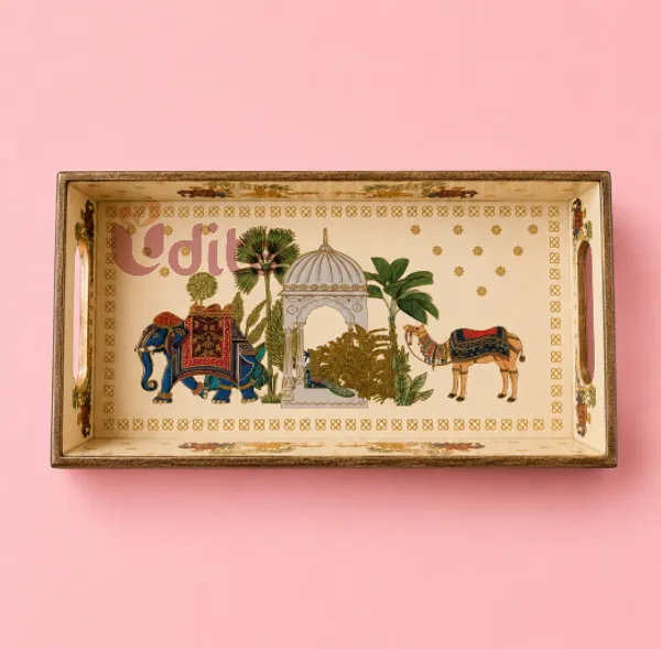 Wood_Traditional_Elephant_Camel_Print_Serving_Tray