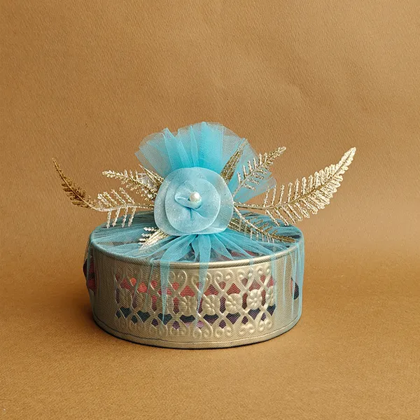 Pichwai_Metal_Tray_6_Inch_Gift_Hamper
