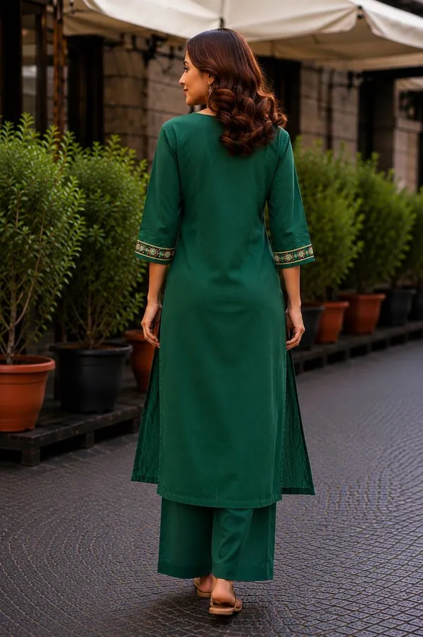 Green_Embroidered_Straight_Kurta_Set_for_Women