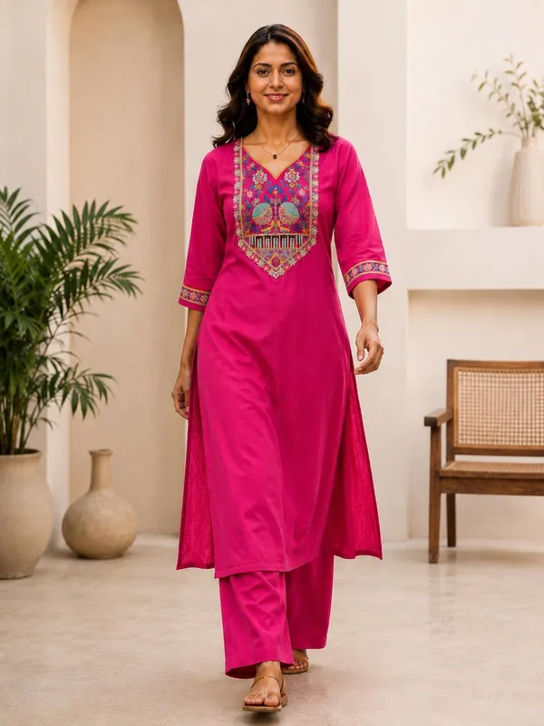 Pink_Embroidered_Straight_Kurta_for_Women