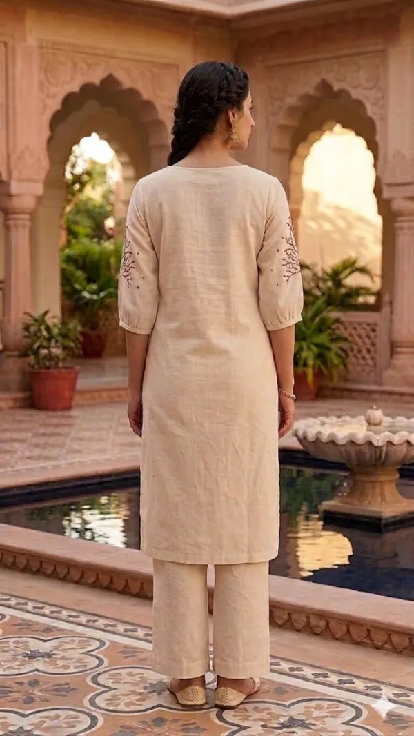 Beige_Embroidered_Straight_Kurta_Set_for_Women