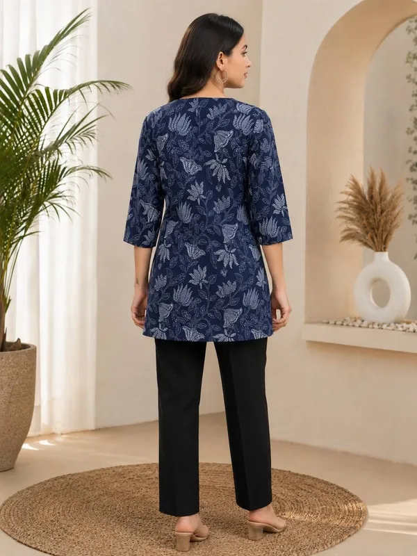 Navy_Blue_Printed_Straight_Kurta_for_Women