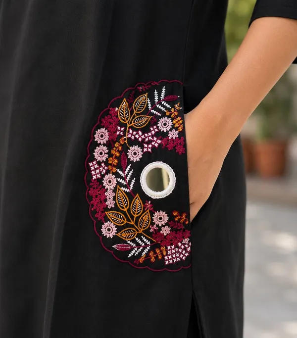 Black_Embroidered_Straight_Kurta_for_Women