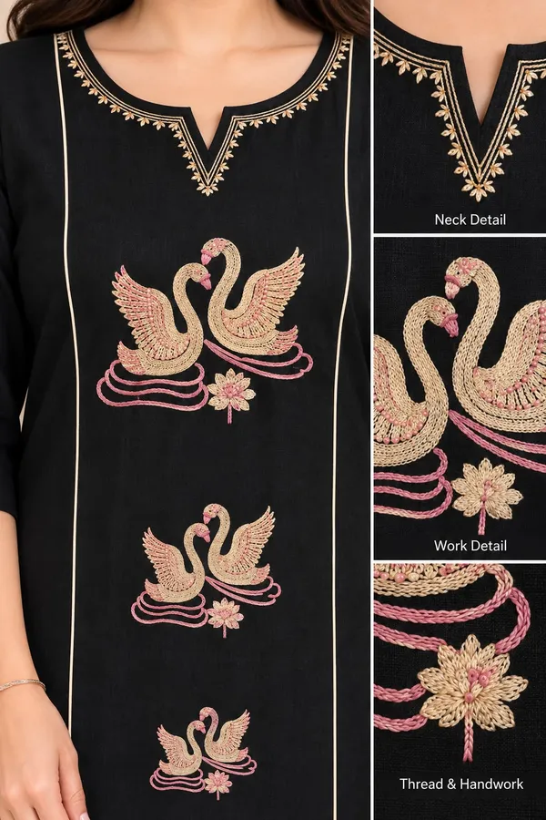 Black_Embroidered_Straight_Kurta_for_Women