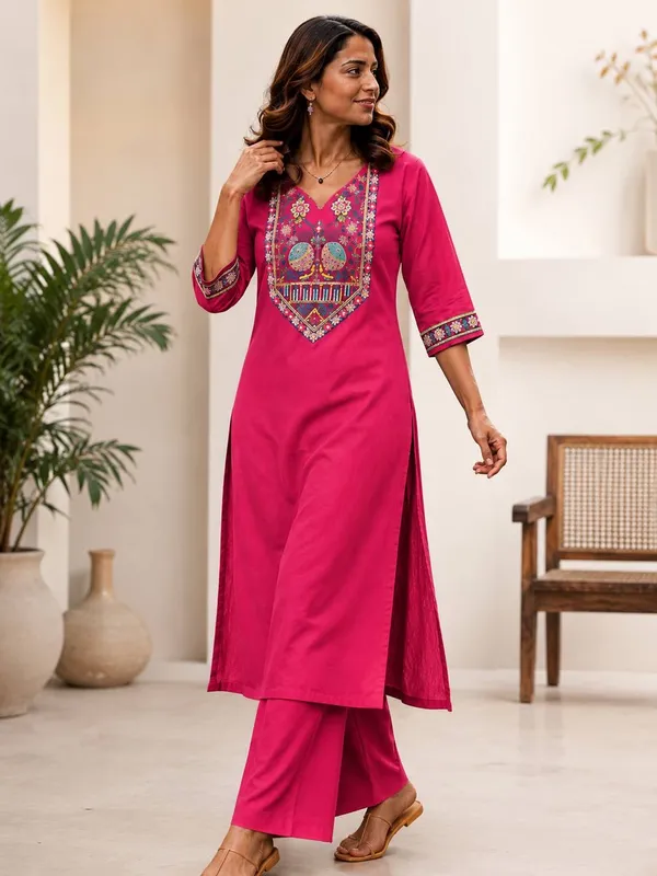 Pink_Embroidered_Straight_Kurta_for_Women