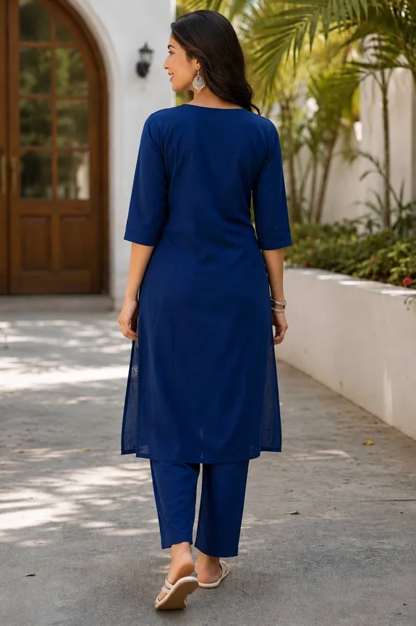 Blue_Embroidered_Straight_Kurta_for_Women