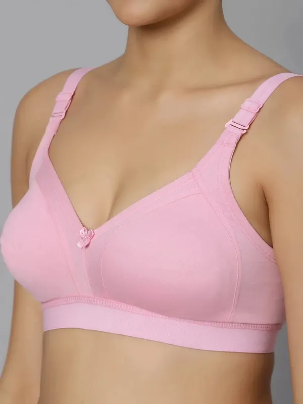 Bluenixie_Bn2514_Teesta_C_D_Cups_Cotton_Rich_Full_Coverage_T_Shirt_Bra_Pink