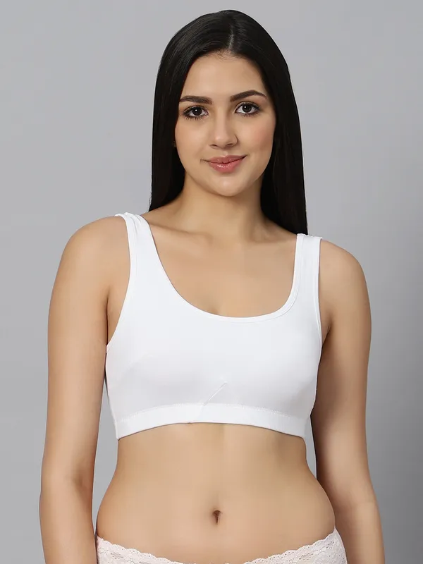 Bluenixie_Bn3014_Sproty_Slip_On_Medium_Impact_Sports_Bra_Lounge_Bra_Black