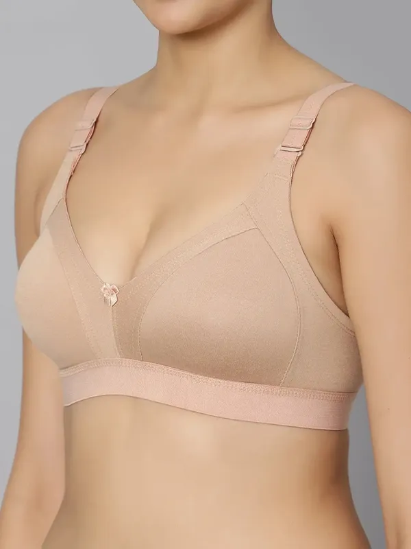 Bluenixie_Bn2514_Teesta_C_D_Cups_Cotton_Rich_Full_Coverage_T_Shirt_Bra_Nude_Skin