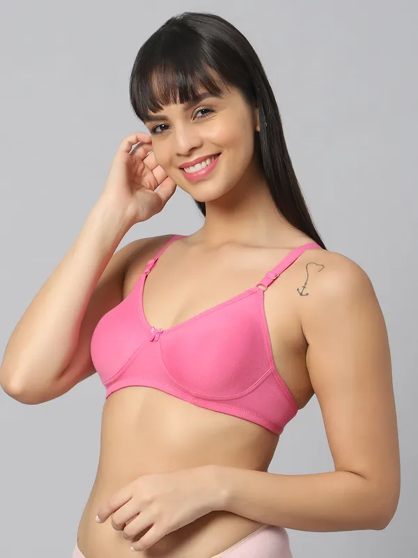 Bluenixie_Bn1802_Cotton_Rich_T_Shirt_Bra_H_Pink