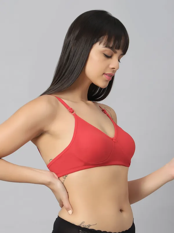 Bluenixie_Bn1802_Cotton_Rich_T_Shirt_Bra_Red