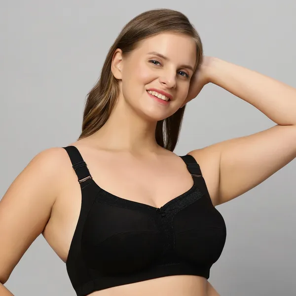 Bluenixie_Bn2204_Monica_Plus_Size_Cotton_Rich_Full_Coverage_Bra_Black